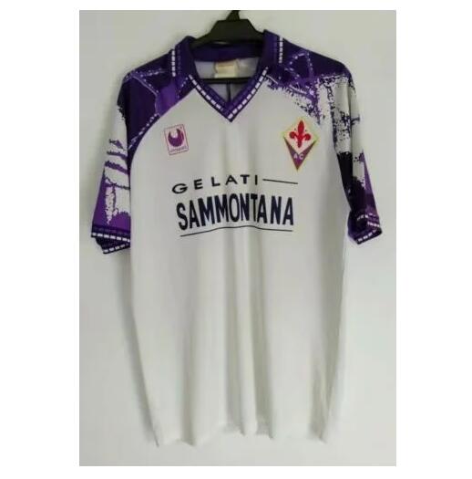 1994-95 Fiorentina Retro Away Kit Soccer Jersey